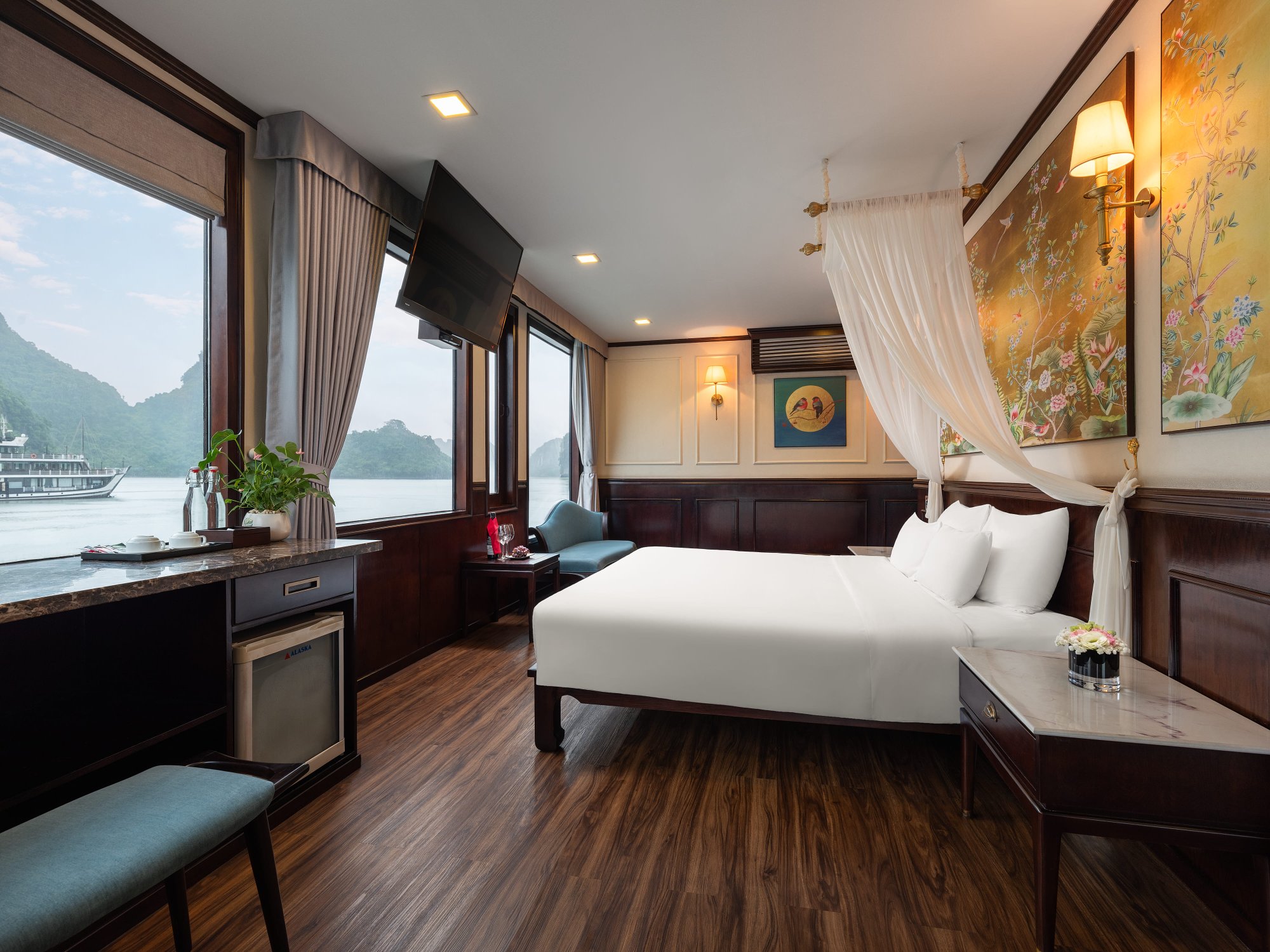 Chọn cabin du thuyền Hạ Long, Lan Hạ thế nào cho đúng: hạng phòng, ban công, vị trí và loại giường