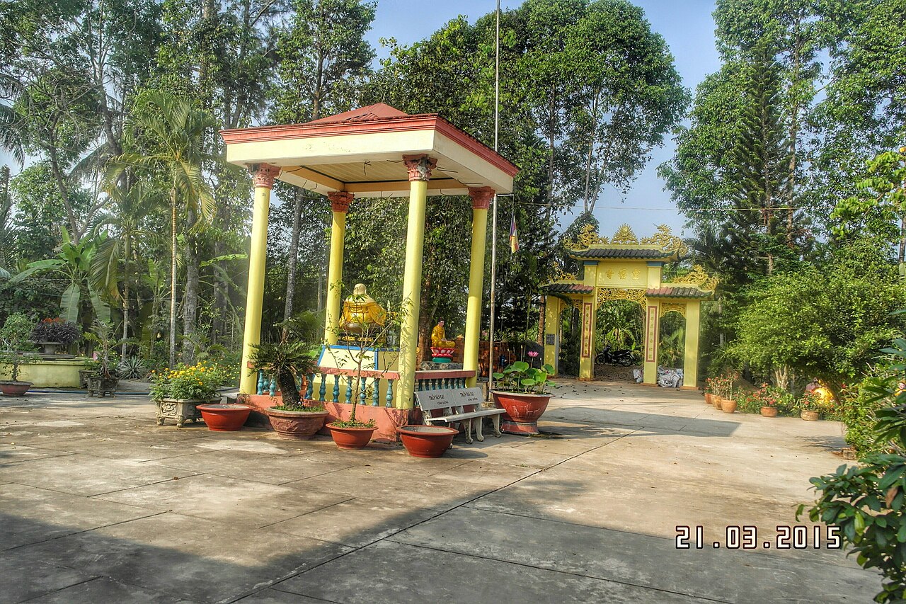 Khung cảnh cù lao Thanh Bình