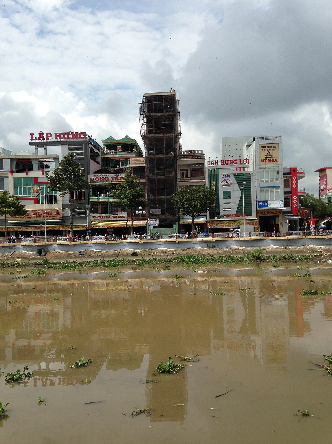 Dòng kênh trong thành phố Sóc Trăng