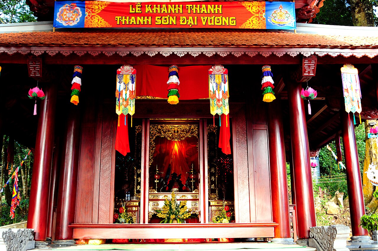 Đền thờ Thần Thanh Sơn Đại Vương ở Tây Thiên