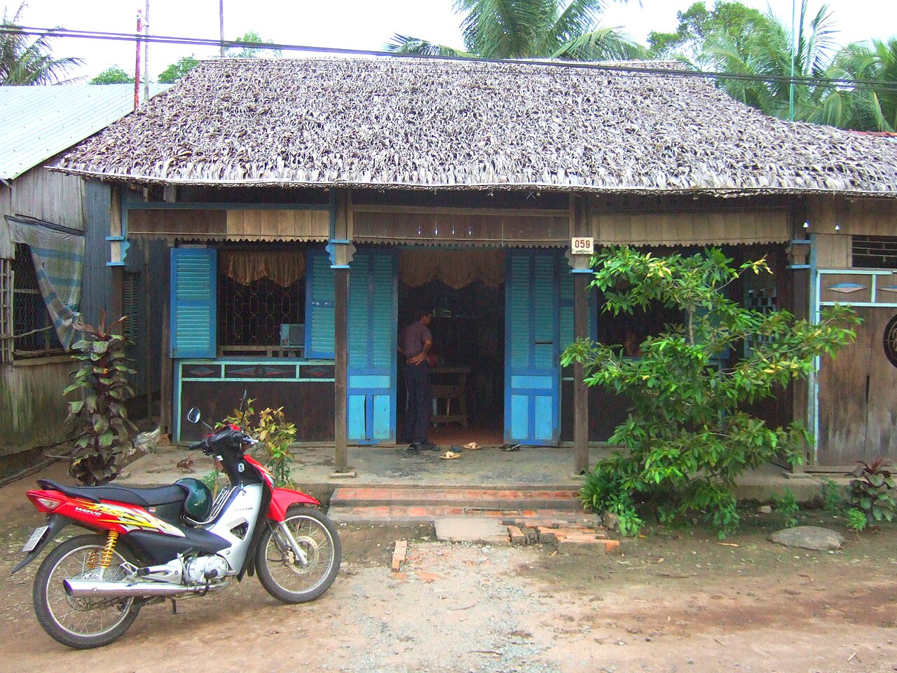 Ngôi nhà ở vùng quê Sóc Trăng