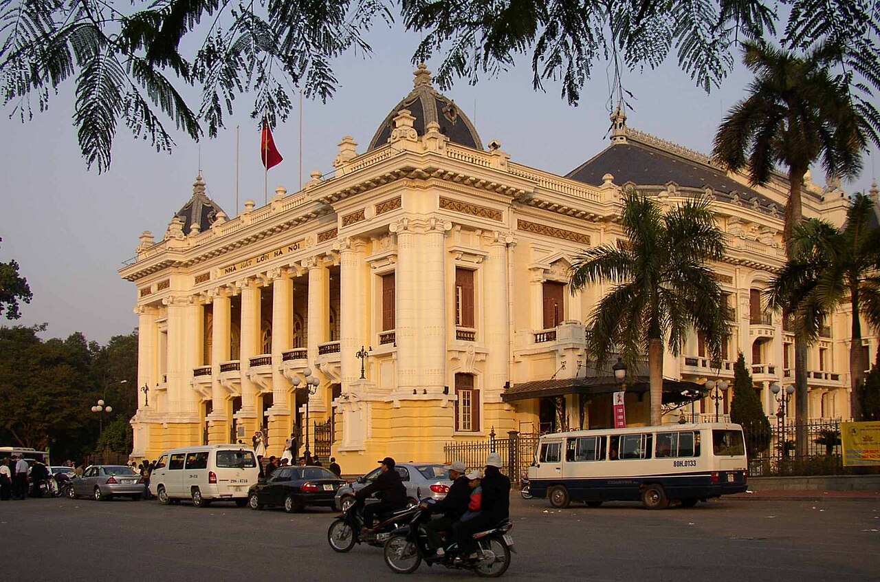 Nhà hát Lớn Hà Nội kiến trúc Pháp