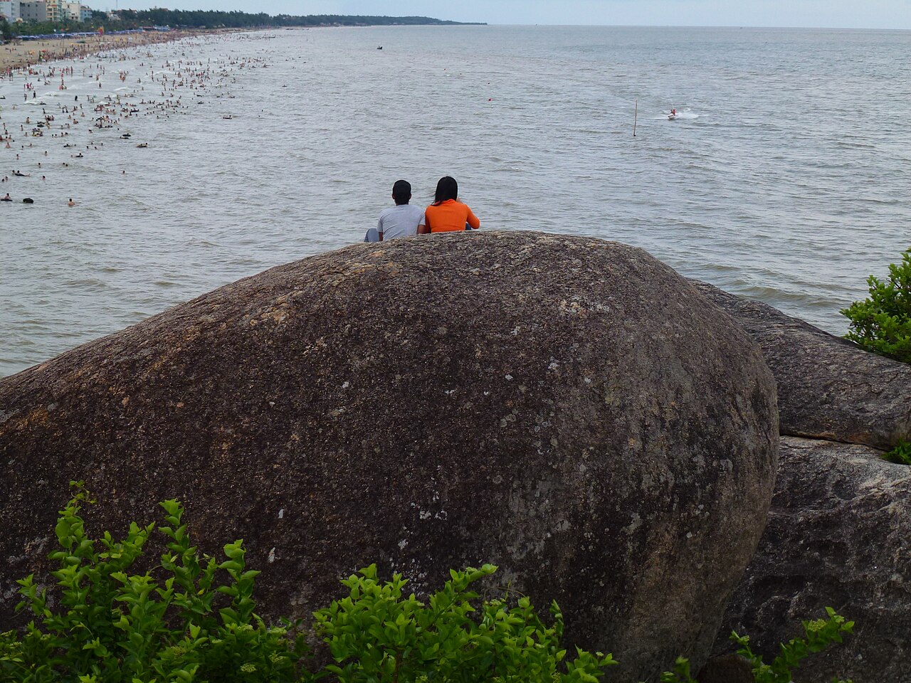 Ghềnh đá ở Sầm Sơn