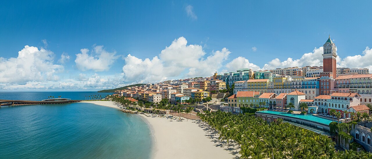 Thị trấn Hoàng Hôn nhìn từ trên cao