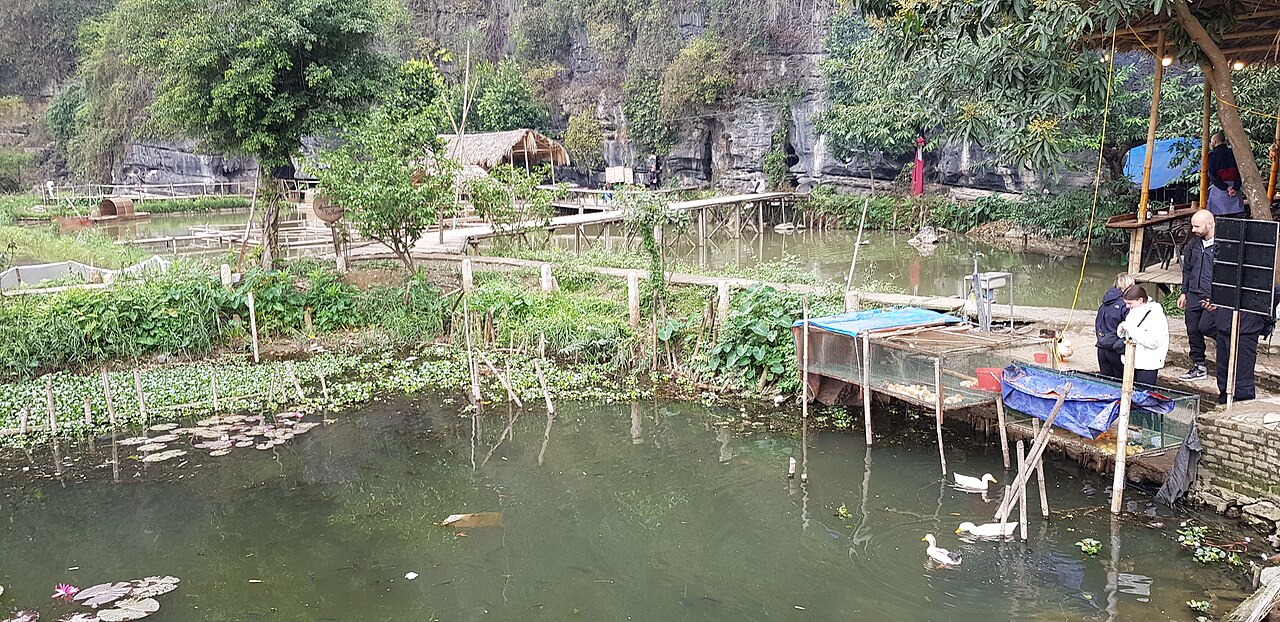 Nhà ven ruộng dưới chân núi ở Tam Cốc