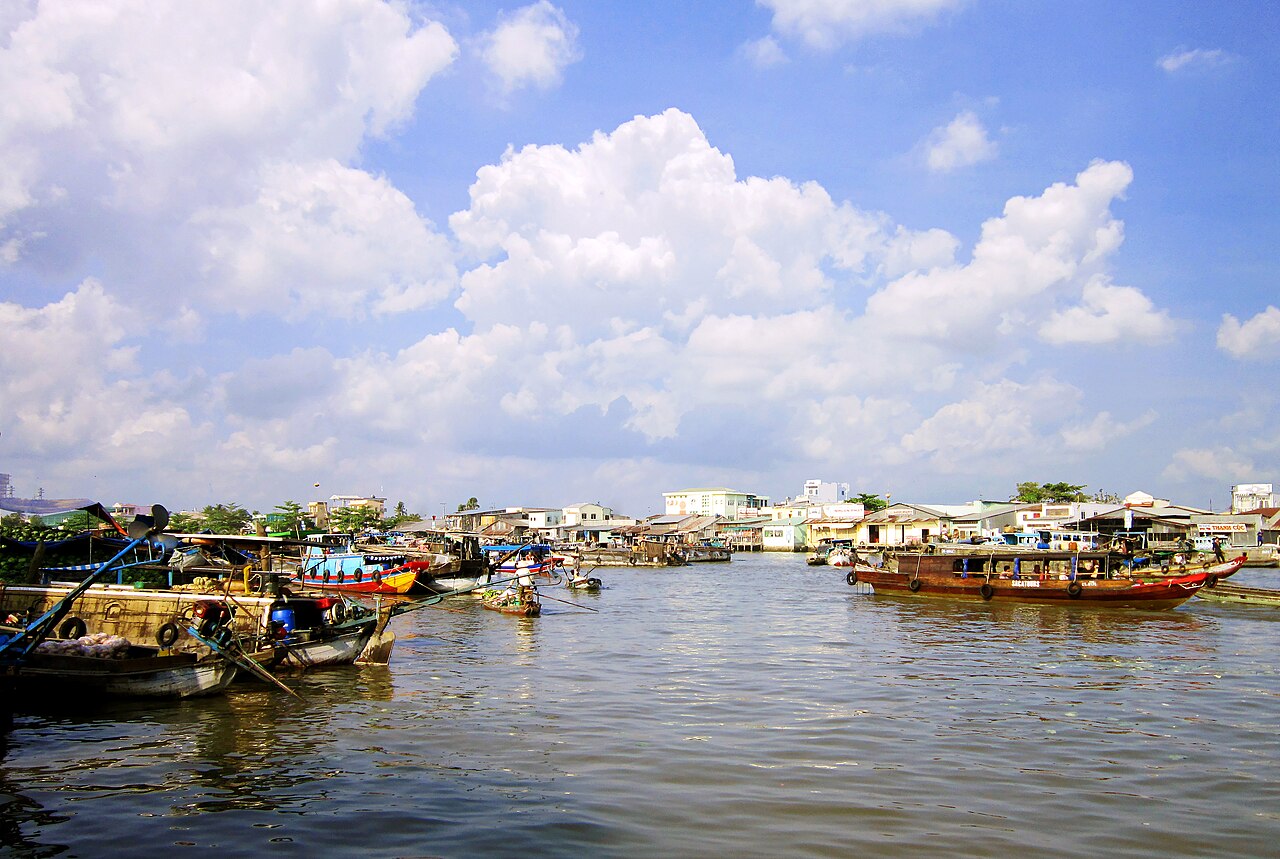 Toàn cảnh chợ nổi Cái Răng