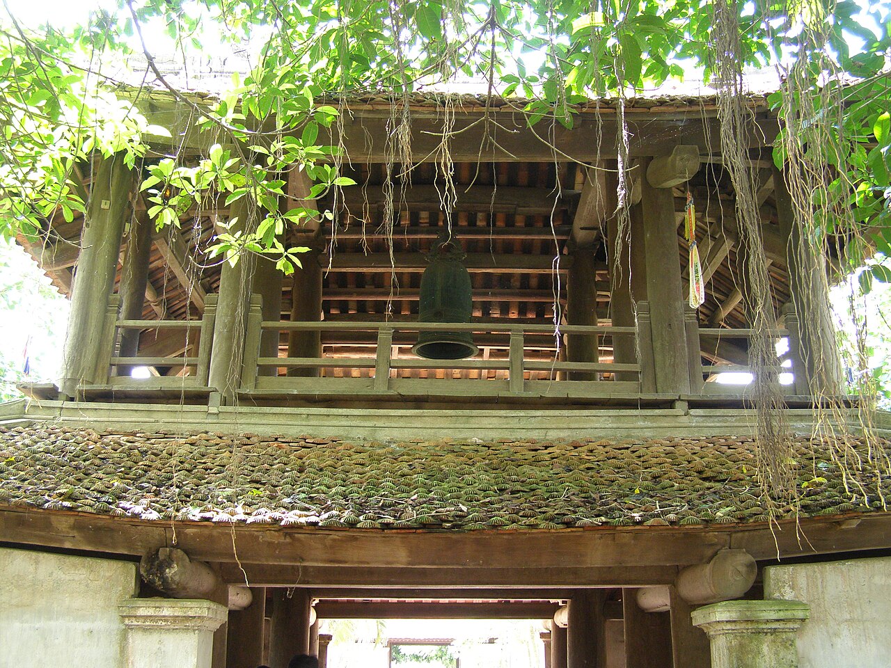Gác chuông chùa Bút Tháp