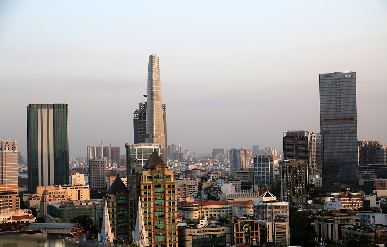 Toàn cảnh trung tâm Sài Gòn