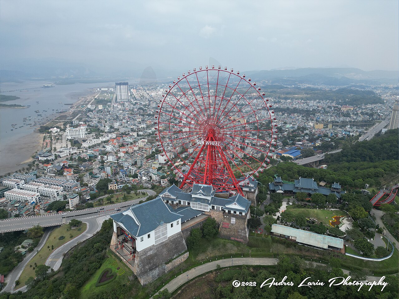 Sun Wheel on Ba Deo Hill, Ha Long